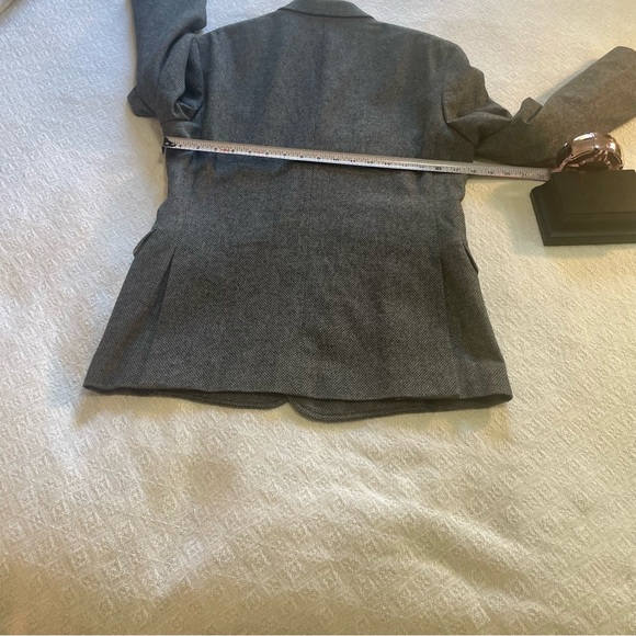 Banana Republic Charcoal Blazer Size 38 Short 
Business Casual- Modern Slim Fit - Picture 8 of 10
